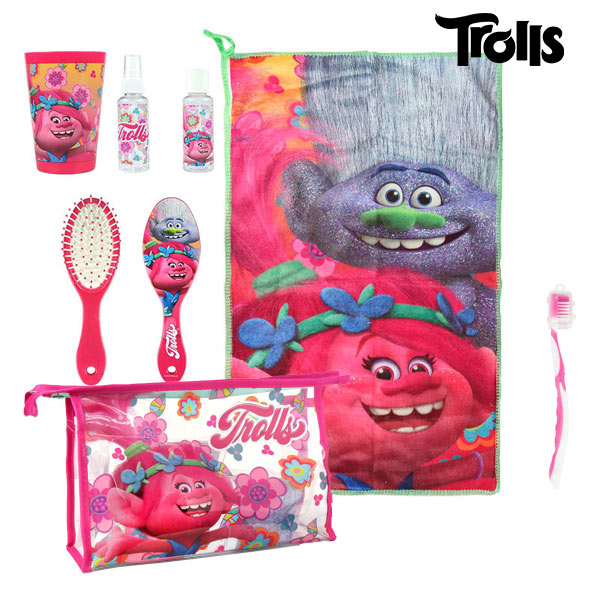 Toilet Bag with Accessories Trolls 8874 (7 pcs)