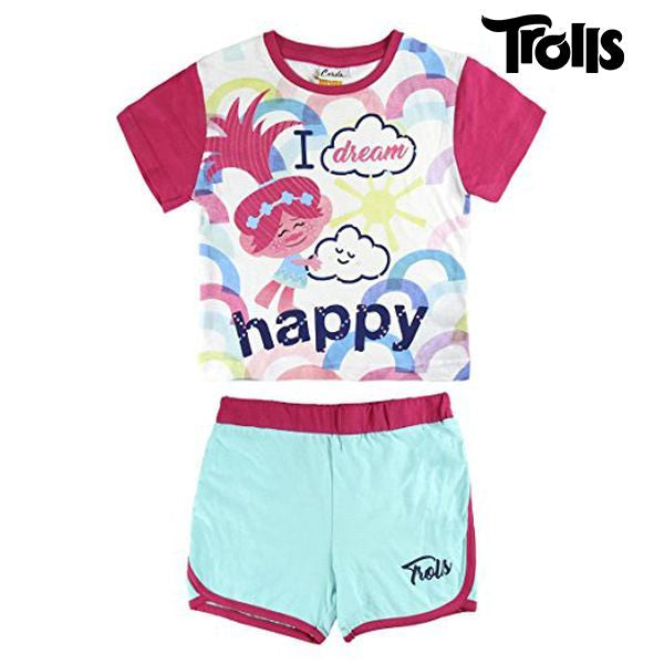 Summer Pyjama Trolls 8293 (size 4 years)