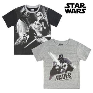 Child's Short Sleeve T-Shirt Star Wars 1514 Black (size 4 years)