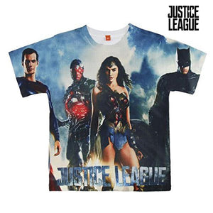 Child's Short Sleeve T-Shirt Justice League 2146 (size 6 years)