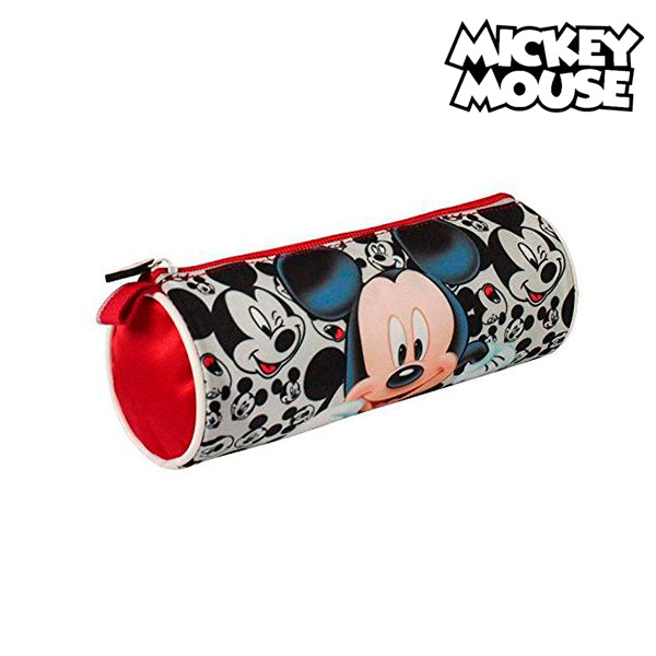 Cylindrical School Case Mickey Mouse 12141