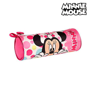 Cylindrical School Case Minnie Mouse 12479