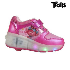 Shoes with wheels and LEDs Trolls 451 (size 30)