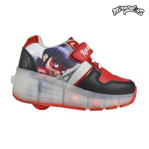 Shoes with wheels and LEDs Lady Bug 5685 (size 33)