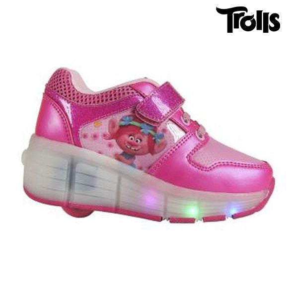 Shoes with wheels and LEDs Trolls 4687 (size 32)