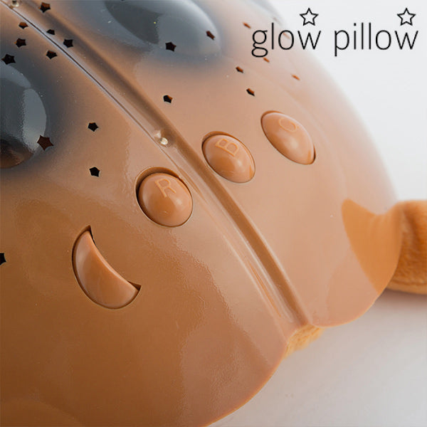 Puppy Glow Pillow LED Projector with Sound