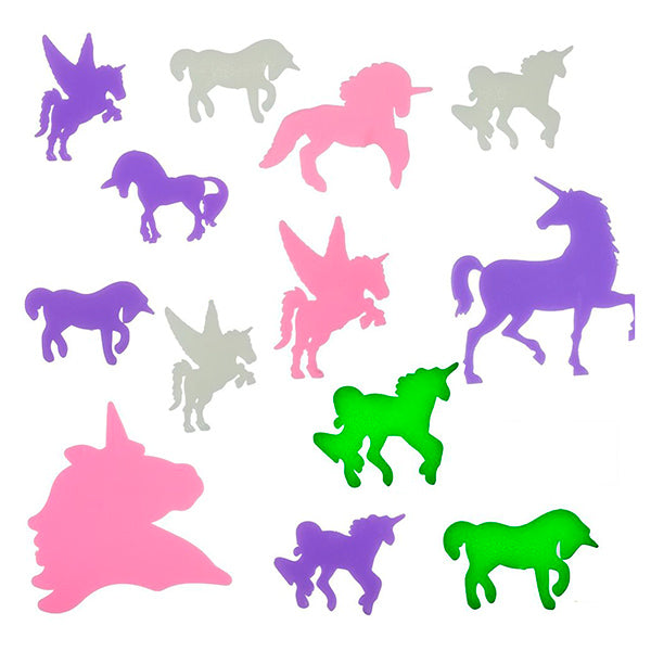 Junior Knows Fluorescent Unicorns (14 pieces)