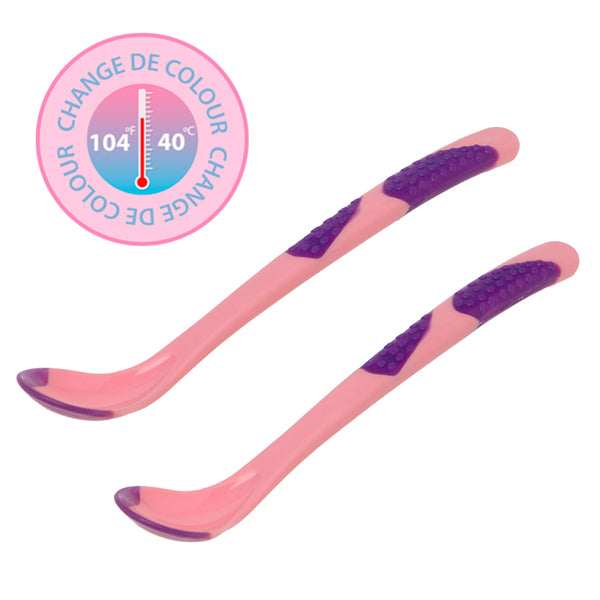 Spoons for Babies with Heat Sensor (pack of 2)