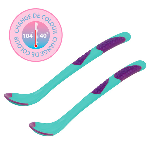 Spoons for Babies with Heat Sensor (pack of 2)