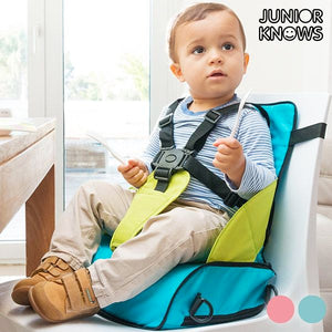 Portable Textile Highchair with Raised Seat