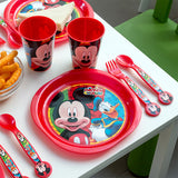 Mickey Mouse Children's Tableware (16 pieces)