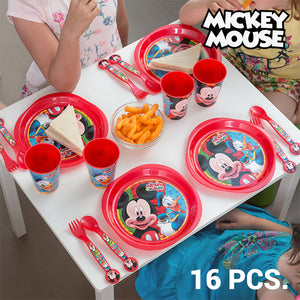 Mickey Mouse Children's Tableware (16 pieces)